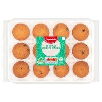 SuperValu Fruit Queen Cakes 12 Pack (260 g)