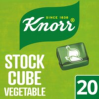 Knorr Vegetable Stock Cubes 20 Pack (200 g)