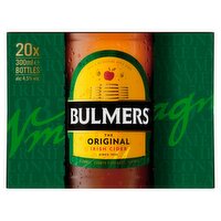 Bulmers Irish Cider Bottles 20 Pack (300 ml)