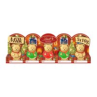 Lindt Milk Chocolate Teddy Bear 5 Pack (50 g)