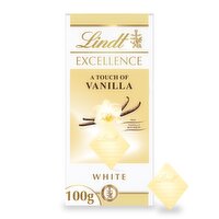 Lindt Excellence White Vanilla Chocolate Bar (100 g)