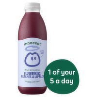 Innocent Blueberry, Peach & Apple (750 ml)