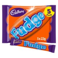 Cadbury Fudge Chocolate Bar 5 Pack (22 g)