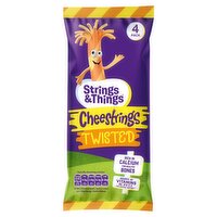 Strings & Things Cheesestrings Twisted 4 Pack (20 g)