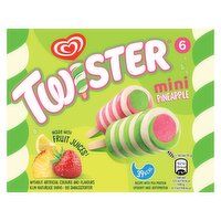 Twister Mini Ice Lolly 6 Pack (50 ml)