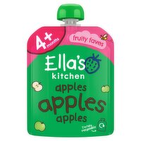 Ella's Kitchen Apples Apples Apples Pouch 4+Months (70 g)