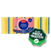 SuperValu Non Stick Sponge Scourers (6 Piece)
