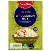 SuperValu Boil In The Bag Wholegrain Rice (500 g)
