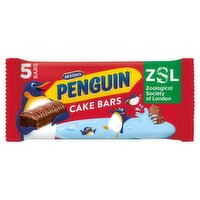 McVities Penguin Cake Bars 5 Pack (21.5 g)