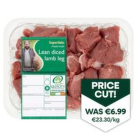 SuperValu Diced Lamb Leg (300 g)