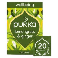 Pukka Organic Tea Lemongrass & Ginger 20 Bags (36 g)