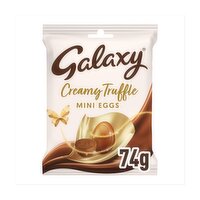 Galaxy Creamy Truffle Mini Eggs (74 g)
