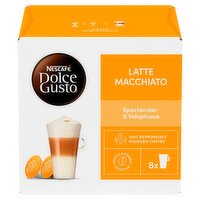 Nescafe Dolce Gusto Latte Macchiato Coffee Capsules 16 Pack (183.2 g)