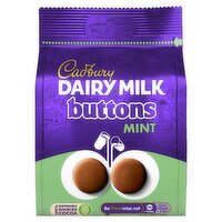 Cadbury Mint Chocolate Buttons Pouch (110 g)