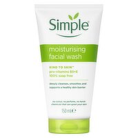 Simple Face Wash Moisturising (150 ml)