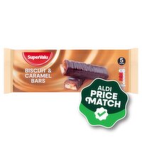SuperValu Biscuit & Caramel Chocolate Bars 5 Pack (210 g)