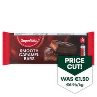 SuperValu Caramel Bars 6 Pack (216 g)