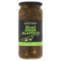 Aleyna Sliced Green Jalapenos in Brine (480 g)
