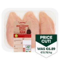 SuperValu Fresh Irish Chicken Fillets (500 g)