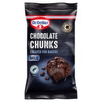 Dr. Oetker Milk Chocolate Chunks (100 g)