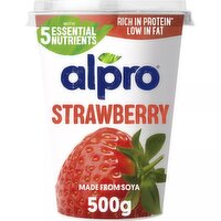 Alpro Strawberry Yogurt (500 g)