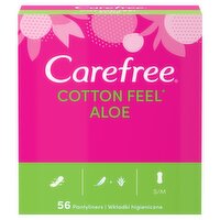 Carefree Cotton Aloe Panty Liners (56 Piece)