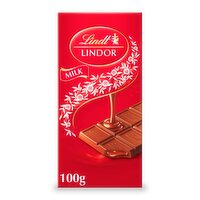 Lindt Lindor Milk Chocolate Bar  (100 g)