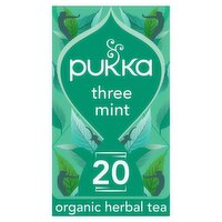 Pukka Three Mint Organic Tea Sachets (32 g)