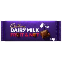 Cadbury Dairy Milk Fruit & Nut Chocolate Bar (54 g)