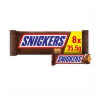 Snickers Chocolate Bar 8 Pack (35.5 g)