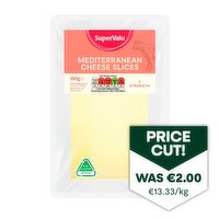 SuperValu Mediterranean Style Cheese Slices (150 g)