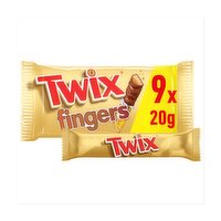 Twix Chocolate Fingers 9 Pack (20 g)