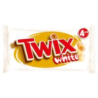 Twix White Chocolate Bar 4 Pack (46 g)