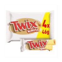 Twix White Chocolate Bar 4 Pack (46 g)