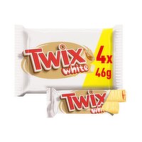 Twix White Chocolate Bar 4 Pack (46 g)