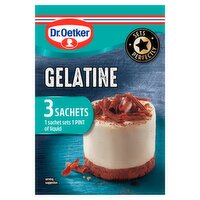 Dr. Oetker Gelatine 3 Sachets (12 g)