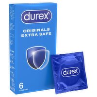 Durex Extra Safe Condoms (6 Piece)