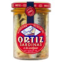 Ortiz Sardines Glass Jar (190 g)