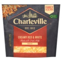 Charleville Red & White Grated Cheese Family Value Pack (340 g)
