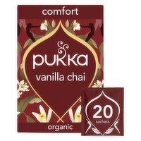 Pukka Organic Tea Vanilla Chai 20 Bags (40 g)