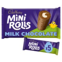 Cadbury Chocolate Mini Rolls 5 Pack (144 g)