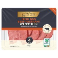 SuperValu Signature Tastes Irish BBQ Beef Pastrami Wafer Thin (80 g)