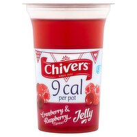 Chivers 9 Calorie Cranberry & Raspberry Jelly Pot (150 g)