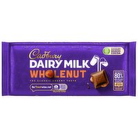 Cadbury Dairy Milk Chocolate Wholenut Bar (120 g)