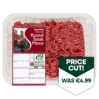 SuperValu Fresh Irish Beef Round Steak Mince (454 g)