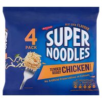 McDonnells Super Noodles Tender Roast Chicken 4 Pack (85 g)