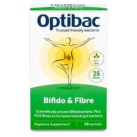 Optibac Bifidobacteria & Fibre Maint Reg Sach (10 Piece)