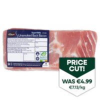 SuperValu Fresh Irish Unsmoked Back Bacon Joint (700 g)