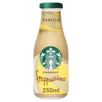 Starbucks Vanilla Frappuccino Coffee Drink Glass Bottle (250 ml)