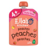 Ella's Kitchen Peaches Peaches Peaches Pouch 4+Months (70 g)